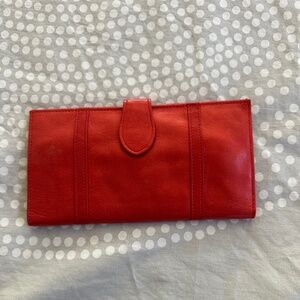 NWOT Buxton Red Leather Wallet
